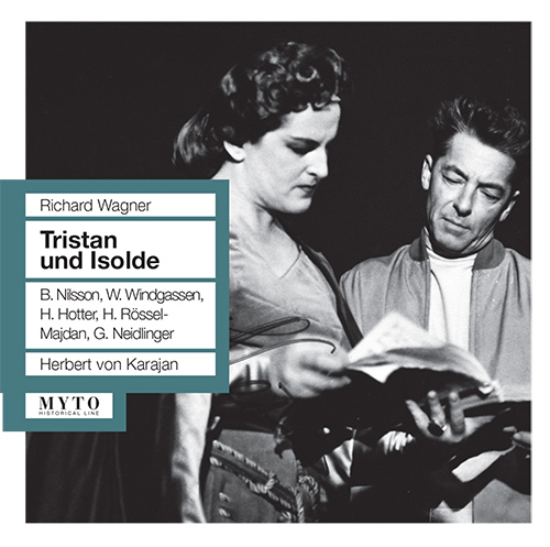 Imagen de apoyo de  WAGNER, R.: Tristan und Isolde [Opera] (Nilsson, Windgassen, Hotter, Rössel-Majdan, Neidlinger, Milan La Scala Chorus and Orchestra, Karajan) (1959)