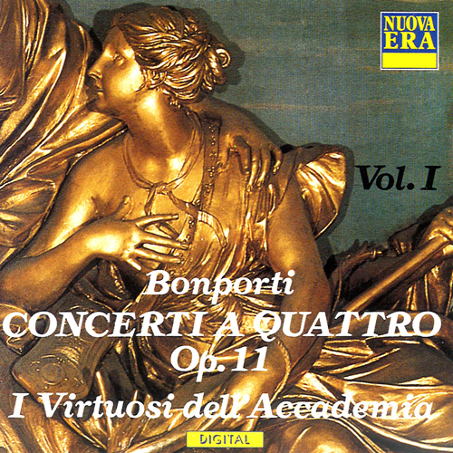 Imagen de apoyo de  BONPORTI, F.A.: Concerti a 4, Op. 11, Nos. 4, 5, 6, 8, 9 (I Virtuosi dell'Academia)