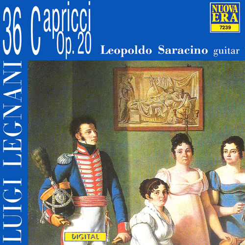 Imagen de apoyo de  LEGNANI, L.: 36 Caprices (Saracino)