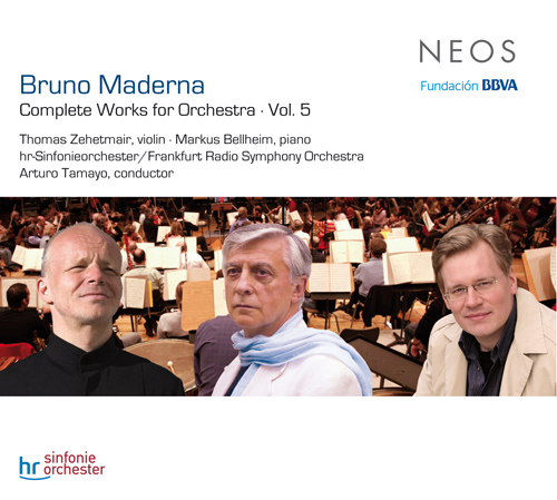 Imagen de apoyo de  MADERNA, B.: Orchestal Works (Complete), Vol. 5 (Frankfurt Radio Symphony, Tamayo)