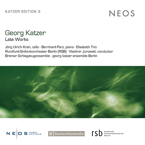 Imagen de apoyo de  KATZER, G.: Late Works - postscriptum zu B. / …blüht nur im Gesang / discorso / percussum (J.U. Krah, B. Parz, Elisabeth Trio, V. Jurowski)