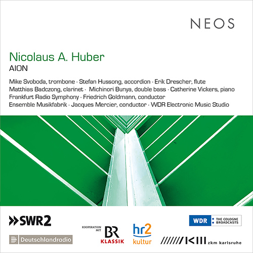 Imagen de apoyo de  HUBER, N.A.: Aion / Angel Dust / En face d'en face / Rose Sélavy (West German Radio Studio for Electronic Music, F. Goldmann, J. Mercier)