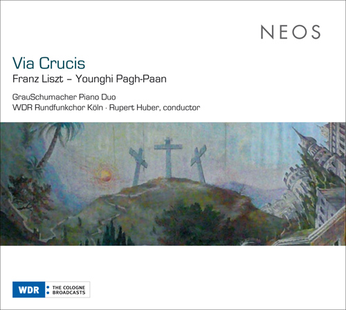 Imagen de apoyo de  LISZT, F.: Via Crucis / PAGH-PAAN, Younghi: Vide Domine, vide afflictionem nostram (GrauSchumacher Piano Duo, Cologne West German Radio Chorus, Huber)
