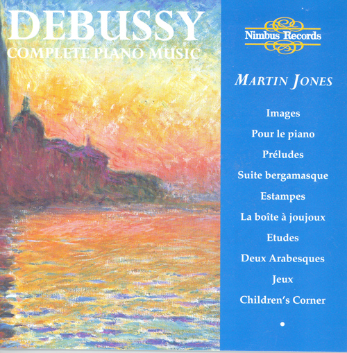 Imagen de apoyo de  DEBUSSY, C.: Piano Music (Complete) (Jones)