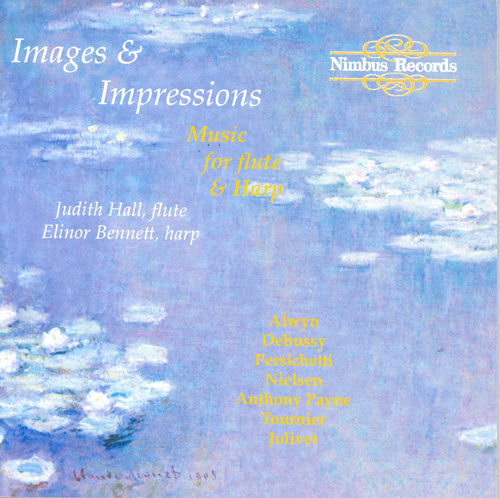 Imagen de apoyo de  Flute and Harp Recital: Hall, Judith / Bennett, Elinor - ALWYN, W. / DEBUSSY, C. / PERSICHETTI, V. / NIELSEN, C. / PAYNE, A. / TOURNIER, M.