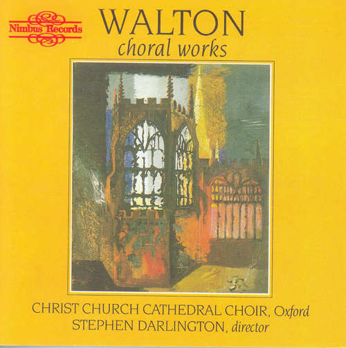 Imagen de apoyo de  WALTON, W.: Choral Music (Christ Church Cathedral Choir, Darlington)