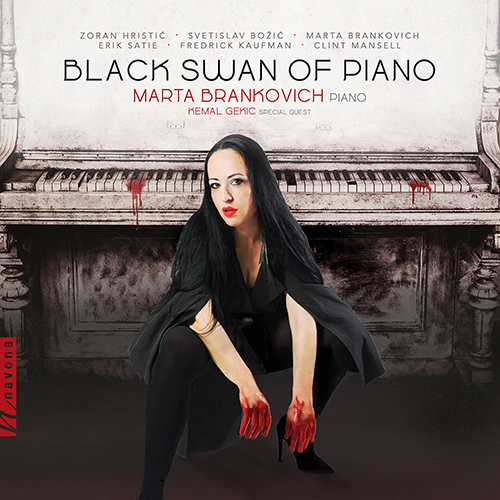 Imagen de apoyo de  Piano Recital: Brankovich, Marta - HRISTIĆ, Z. / BOZIC, S. / BRANKOVICH, M. / SATIE, E. / KAUFMAN, F. / MANSELL, C. (Black Swan of Piano)
