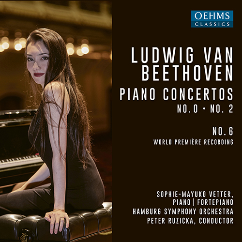 Imagen de apoyo de  BEETHOVEN, L. van: Piano Concertos Nos. 2 and 6 (fragment) / Piano Concerto, WoO 4 (S.-M. Vetter, Hamburg Symphony, Ruzicka)