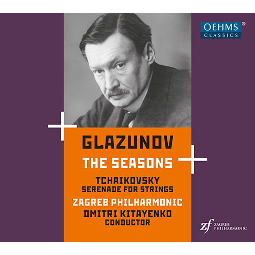 Imagen de apoyo de  GLAZUNOV, A.K.: Seasons (The) / TCHAIKOVSKY, P.I.: Serenade (Zagreb Philharmonic, Kitayenko)