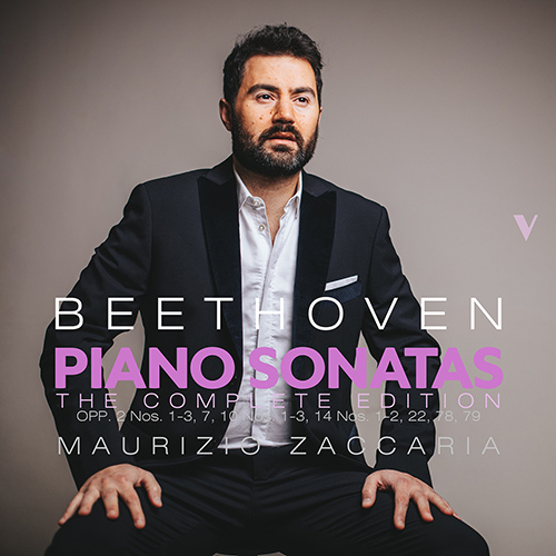 Imagen de apoyo de  BEETHOVEN, L. van: Piano Sonatas (Complete), Vol. 2 - Opp. 2, 7, 10, 14, 22, 78, 79 (Zaccaria)