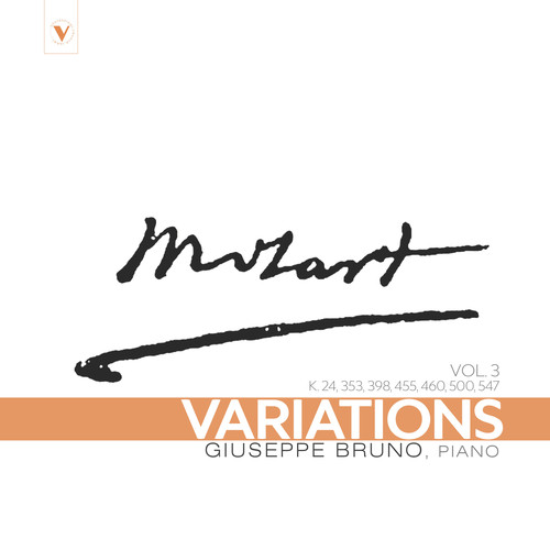 Imagen de apoyo de  MOZART, W.A.: Piano Variations, Vol. 3 (Bruno)