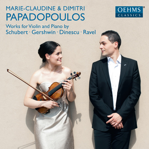 Imagen de apoyo de  Violin and Piano Duo Recital: Papadopoulos, M.-C. and D. - SCHUBERT, F. / GERSHWIN, G. / DINESCU, V. / RAVEL, M.