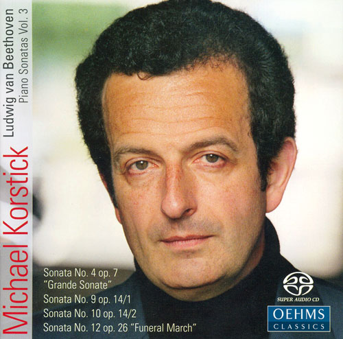 Imagen de apoyo de  BEETHOVEN, L. van: Piano Sonatas Nos. 4, 9, 10, 12 (Korstick) (Beethoven Cycle, Vol. 3)