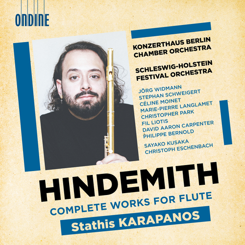 Imagen de apoyo de  HINDEMITH, P.: Flute Works (Complete) (Karapanos, J. Widmann, Konzerthaus Berlin Chamber Orchestra, Schleswig-Holstein Festival Orchestra, Eschenbach)