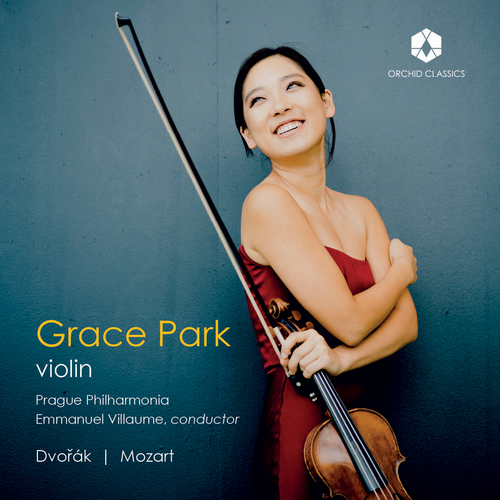 Imagen de apoyo de  DVOŘÁK, A.: Romances, Opp. 11 and 75 / MOZART, W.A.: Violin Concerto No. 5, "Turkish" (Grace Park, Prague Philharmonia, Villaume)