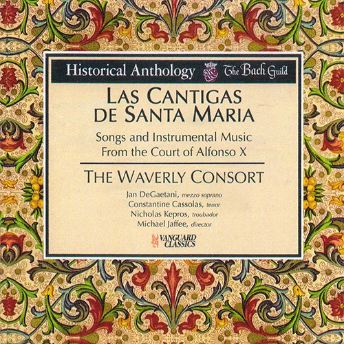 Imagen de apoyo de  ALFONSO X (EL SABIO): Cantigas de Santa Maria (Las) (Waverly Consort)