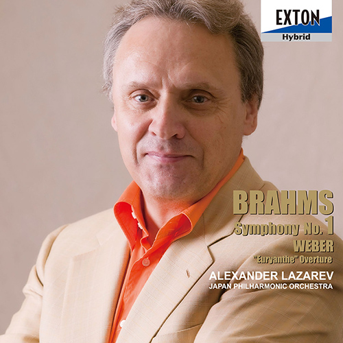 Imagen de apoyo de  BRAHMS, J.: Symphony No. 1 / WEBER, C.M. von: Euryanthe Overture (Japan Philharmonic, Lazarev)