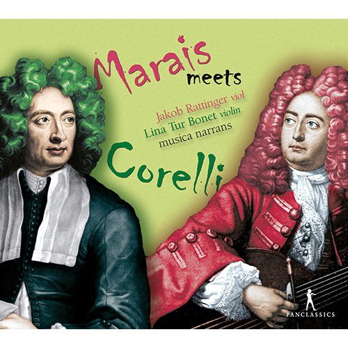 Imagen de apoyo de  Violin and Viola da Gamba Music - CORELLI, A. / BIBER, H.I.F. von / MARAIS, M. (Marais Meets Corelli) (Tur Bonet, Rattinger, Musica Narrans)