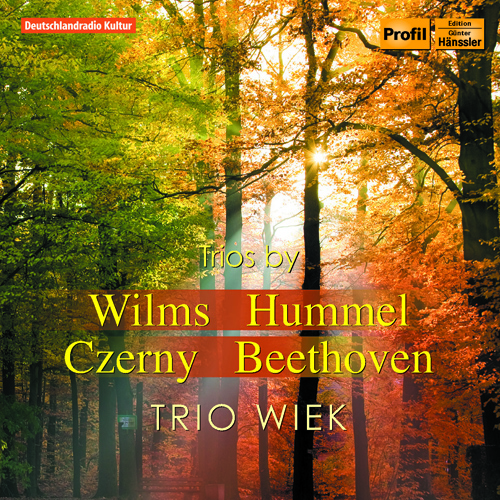 Imagen de apoyo de  Chamber Music - WILMS, J.W. / HUMMEL, J.N. / CZERNY, C. / BEETHOVEN, L. van (Trio Wiek)
