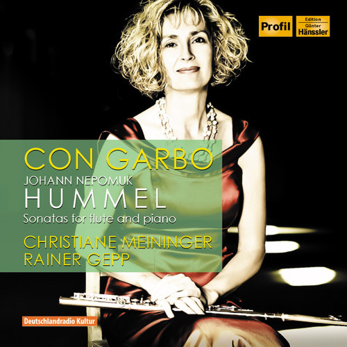 Imagen de apoyo de  HUMMEL, J.N.: Flute and Piano Music (Con Garbo) (Gepp, Meininger)