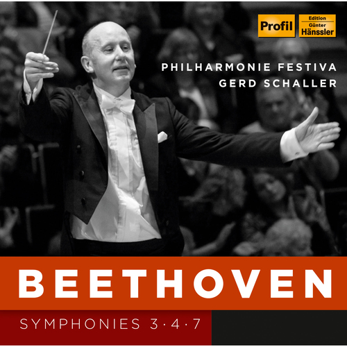 Imagen de apoyo de  BEETHOVEN, L. van: Symphonies Nos. 3, 4, 7 (Philharmonie Festiva, Schaller)