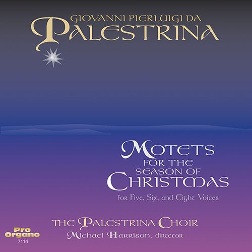 Imagen de apoyo de  PALESTRINA, G.P. da: Motets for the Season of Christmas (Palestrina Choir, Harrison)