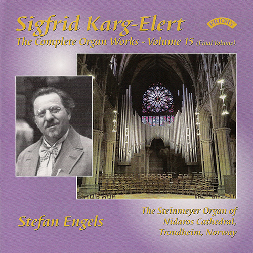 Imagen de apoyo de  KARG-ELERT, S.: Organ Music (Complete), Vol. 15 (Engels)