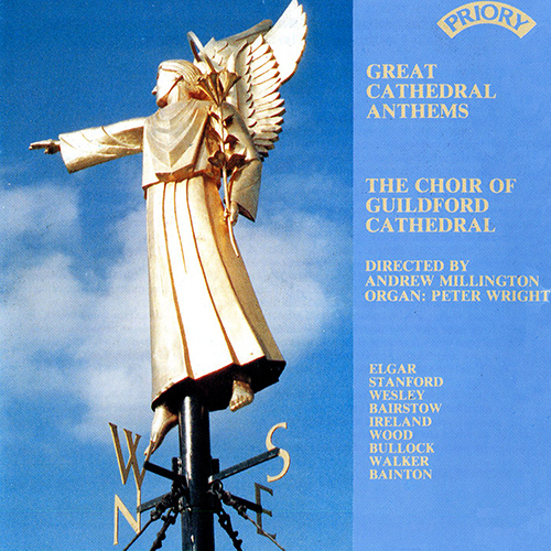 Imagen de apoyo de  Great Cathedral Anthems, Vol. 1 - BULLOCK, E. / ELGAR, E. / STANFORD, C.V. / WALKER, E. / WESLEY, S.S. (Guildford Cathedral Choir, Wright, Millington)