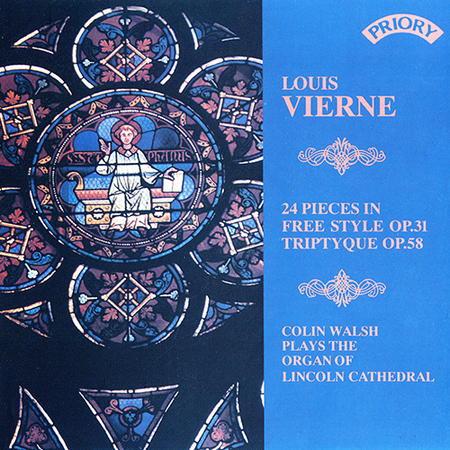 Imagen de apoyo de  VIERNE, L.: 24 Pièces en style libre / Triptyque (Walsh)