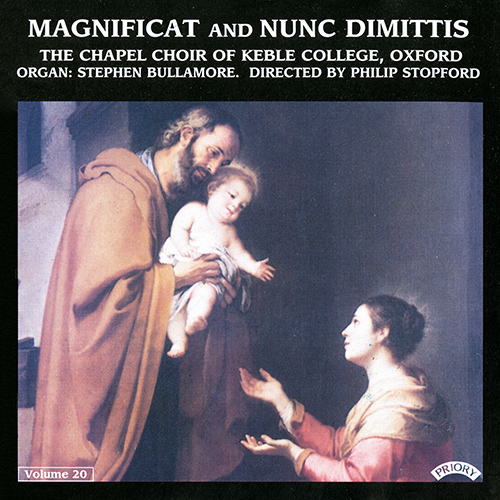 Imagen de apoyo de  Magnificat and Nunc Dimittis, Vol. 20 - COOK, E.T. / HARWOOD, B. / HOWELLS, H. / PÄRT, A. (Keble College Choir, Oxford, Bullamore, Stopford)