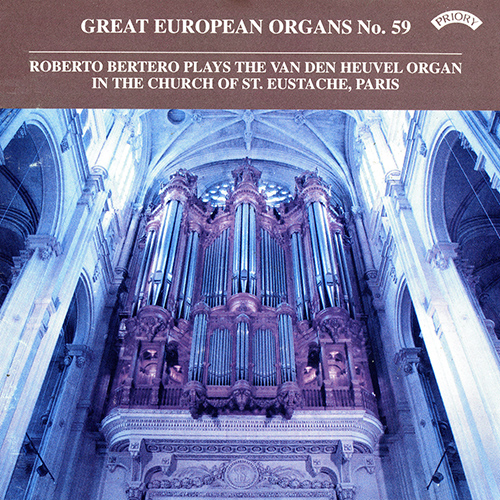 Imagen de apoyo de  Great European Organs, Vol. 59 - BORODIN, A.P. / DEBUSSY, C. / DURUFLÉ, M. / FLETCHER, P.E. / SCARLATTI, D. (Bertero)