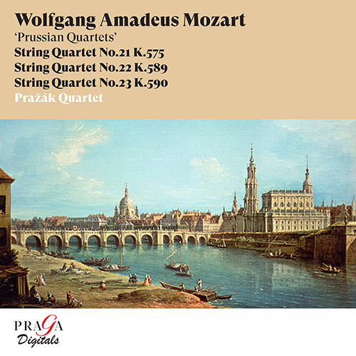 Imagen de apoyo de  MOZART, W.A.: String Quartets Nos. 21-23, "Prussian Nos. 1-3" (Pražák Quartet)