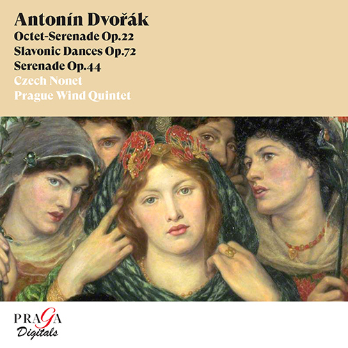 Imagen de apoyo de  DVOŘÁK, A.: Serenades, Opp. 22 and 44 / Slavonic Dances, Op. 72 (Czech Nonet, Prague Wind Quintet)