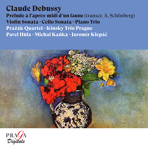 Imagen de apoyo de  DEBUSSY, C.: Prélude à l'après-midi d'un faune / Violin Sonata / Cello Sonata / Piano Trio No. 1 (Pražák Quartet, Kinsky Trio Prague)