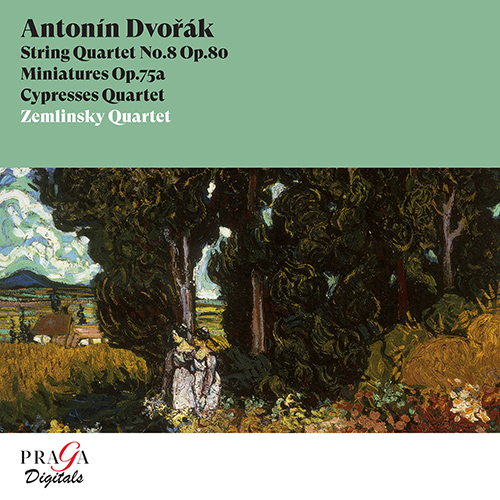 Imagen de apoyo de  DVOŘÁK, A.: String Quartet No. 8 / Miniatures, Op. 75a / Echo of Songs (Zemlinsky Quartet)