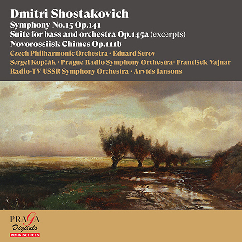 Imagen de apoyo de  SHOSTAKOVICH, D.: Symphony No. 15 / Suite on Words by Michelangelo (excerpts) (Kopcak, Czech Philharmonic, Prague Radio Symphony, Serov, Vajnar)