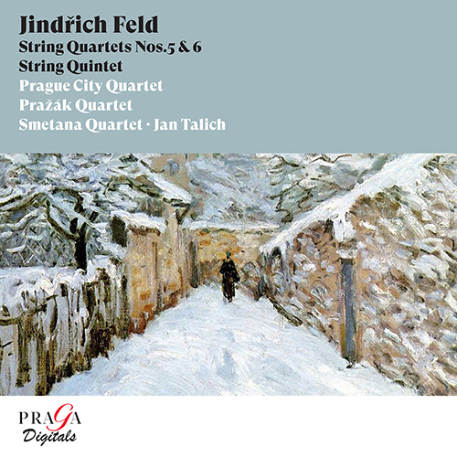 Imagen de apoyo de  FELD, J.: String Quartets Nos. 5 and 6 / String Quintet (Talich, Prague City Quartet, Pražák Quartet, Smetana Quartet)