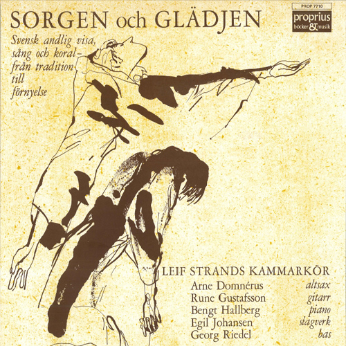Imagen de apoyo de  LEIF STRAND CHAMBER CHOIR: Sorgen och Glädjen