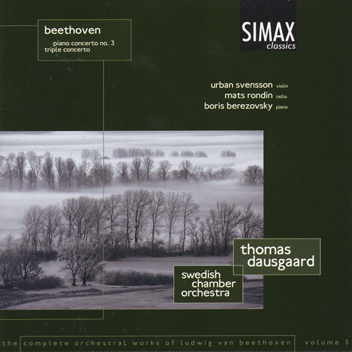 Imagen de apoyo de  BEETHOVEN, L. van: Orchestral Music (Complete), Vol.  5 (Dausgaard) - Piano Concerto No. 3 / Triple Concerto
