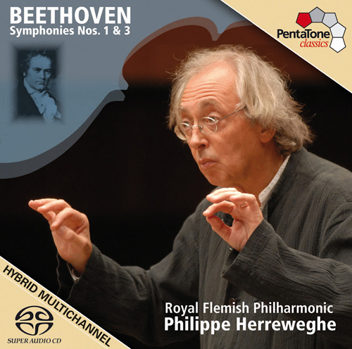 Imagen de apoyo de  BEETHOVEN, L. van: Symphonies Nos. 1 and 3 (Royal Flemish Philharmonic, Herreweghe)