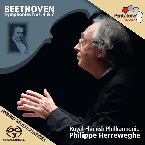 Imagen de apoyo de  BEETHOVEN, L. van: Symphonies Nos. 4 and 7 (Royal Flemish Philharmonic, Herreweghe)