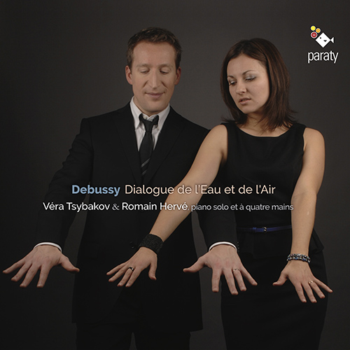 Imagen de apoyo de  DEBUSSY, C.: Préludes, Books 1 and 2 (excerpts) / La mer (version for piano 4 hands) (Dialogue de l'Eau et de l'Air) (Tsybakov, Hervé)