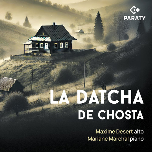 Imagen de apoyo de  Viola and Piano Recital: Desert, Maxime / Marchal, Mariane - DESSY, J.-P. / MARTIN, A. / PÄRT, A. / SHOSTAKOVICH, D. (La Datcha de Chosta)