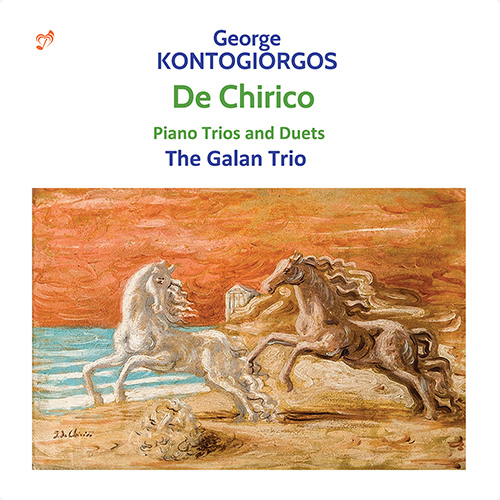 Imagen de apoyo de  KONTOGIORGOS, G.: Piano Trios and Duets - De Chirico / Dominance / Flowing Memories / Shifting Balances (Galan Trio)
