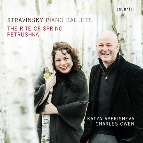 Imagen de apoyo de  STRAVINSKY, I.: Petrushka (version for piano 4 hands) / The Rite of Spring (version for piano 4 hands) (Piano Ballets) (Apekisheva, Owen)