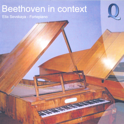 Imagen de apoyo de  Fortepiano Recital: Sevskaya, Ella - BEETHOVEN, L. van / RIES, F. / DUSSEK, J.L. (Beethoven in Context)