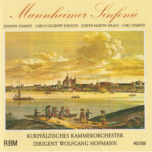 Imagen de apoyo de  Orchestral Music - C. and J. STAMITZ / TOESCHI, C.J. / KRAUS, J.M. (The Symphony in Mannheim) (Kurpfälzisches Kammerorchester, Hofmann)