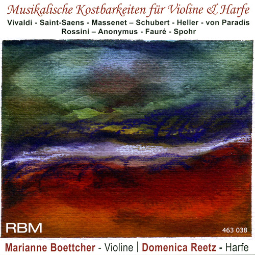 Imagen de apoyo de  Violin and Harp Recital: Boettcher, Marianne / Reetz, Domenica - HELLER, B. / FAURÉ, G. / SPOHR, L. (Musikalische Kostbarkeiten für Harfe und Violine)