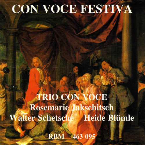 Imagen de apoyo de  Con Voce Festiva - BASSANI, G.B. / DVOŘÁK, A. / REGER, M. / SCARLATTI, A. (Trio Con Voce)
