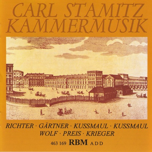 Imagen de apoyo de  STAMITZ, C.: Chamber Music (Richter, Gärtner, J. and R. Kussmaul, J. Wolf, Preis, Kreiger)